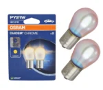 Автомобільні лампи Osram BAU15s PY21W Diadem Сrome 7507DC-02B блістер 12V 21W