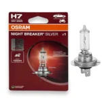 Галогенна лампа Osram H7 Night Breaker Silver  64210NBS-01ВL 12V 55W  +100%
