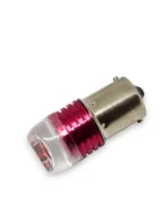 Світлодіодна лампа з цоколем 1156 BA15s P21W 3SMD 5630 12V Червона миготливий стробоскоп - Зображення 6