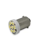 Світлодіодна лампа T4W BA9S 7SMD 1206 Біла 24V