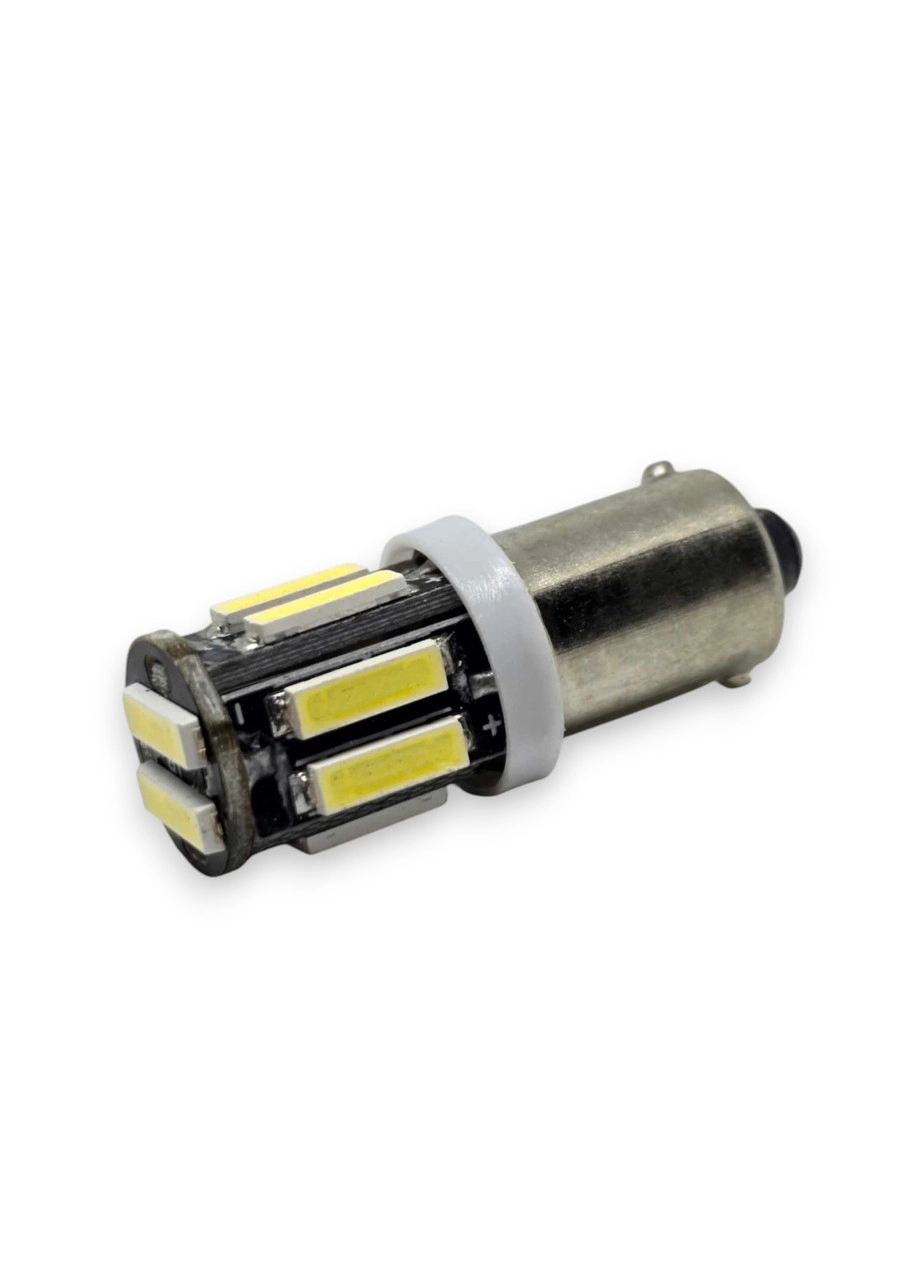 6427120707_svitlodiodna-lampa-t4w Світлодіодна лампа T4W 10SMD 7020 Білий 12 V - Зображення 1