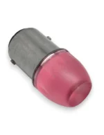 Світлодіодна лампа з цоколем 1157 BAY15d P21 / 5W 3SMD 5630 12V Червона - Зображення 2