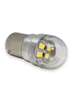Світлодіодна лампа з цоколем 1156 BA15s P21W 4SMD 2835 12-24 V Біла 3W Зроблено в УКРАЇНІ! - Зображення 2