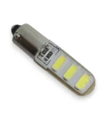Світлодіодна лампа T4W 6SMD 5730 12V Білий з обманкою - Зображення 2