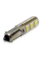 Світлодіодна лампа T4W 6SMD 5730 12V Білий з обманкою - Зображення 3
