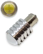 Світлодіодна лампа з цоколем 1156 BA15s P21W22 5W лінза 12V Біла