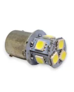 Світлодіодна лампа з цоколем 1156 BA15s P21W 8 SMD 5050 24V Біла цоколь зі зміщеними контактами - Зображення 3