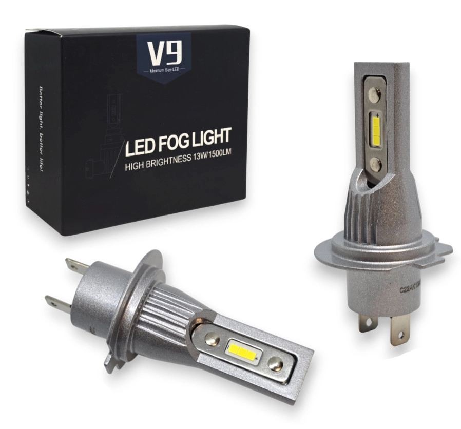 6473143287_avtomobilni-svitlodiodni-lampi Автомобільні світлодіодні лампи з цоколем H7, модель V9 - Зображення 1