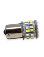 Світлодіодна лампа з цоколем 1156 BA15s P21W 50 SMD 3020 24V Біла - Зображення 3