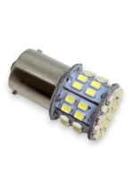 Світлодіодна лампа з цоколем 1156 BA15s P21W 50 SMD 3020 24V Біла - Зображення 4
