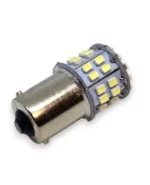 Світлодіодна лампа з цоколем 1156 BA15s P21W 50 SMD 3020 24V Біла - Зображення 2
