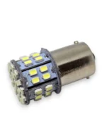 Світлодіодна лампа з цоколем 1156 BA15s P21W 50 SMD 3020 24V Біла - Зображення 5