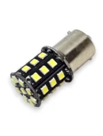 Світлодіодна лампа з цоколем 1156 33 SMD 2835 24V Біла зі зміщеним кріпленням