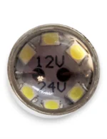 Світлодіодна лампа з цоколем 1156 BA15s 6SMD 2835 12-24 V Біла 6 W Зроблено в УКРАЇНІ! б/полярна - Зображення 5