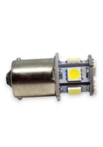 Світлодіодна лампа з цоколем 1156 BA15s P21W 8 SMD 5050 12V Білий - Зображення 2