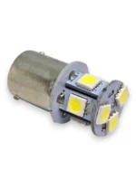 Світлодіодна лампа з цоколем 1156 BA15s P21W 8 SMD 5050 12V Білий - Зображення 4