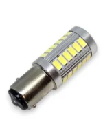 Світлодіодна лампа з цоколем 1157 BAY15d P21/5W 33SMD 5630 12V Біла з драйвером - Зображення 2