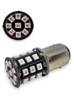 Світлодіодна лампа з цоколем 1157 BA15d P21/5W 33 SMD 2835 12V Червона