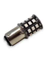 Світлодіодна лампа з цоколем 1157 BA15d P21/5W 33 SMD 2835 12V Червона - Зображення 5