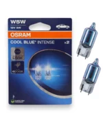 Галогенная автолампа Osram W5W 5W W2.1X9.5D COOL BLUE INTENSE NEXT GEN  блистер 2 шт. 2825CBN-02B