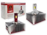 Автомобільні світлодіодні лампи з цоколем D5S 12 Led +380% комплект