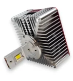 Автомобільні світлодіодні лампи з цоколем D5S 12 Led +380% комплект - Зображення 4