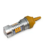 Світлодіодна лампа 7443 21SMD 2835 драйвер 12V з драйвером Жовта - Зображення 3