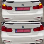Жовті повороти в червоному ліхтарі BMW 1156 BA15s P21W 80W CREE Жовта canbus для сертифікації - Зображення 3