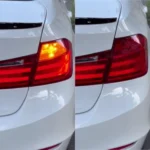 Жовті повороти в червоному ліхтарі BMW 1156 BA15s P21W 80W CREE Жовта canbus для сертифікації