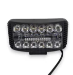 Світлодіодна додаткова фара Led Балка 10-85V 30W 48LED  Білий Синій Ближнє + Дальне світло - Зображення 7