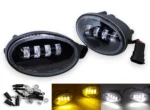 Світлодіодні двоколірні протитуманні фари LED ПТФ Honda CR-V ХОНДА СРВ, ЦИВІК, АККОРД, ФІТ, СТРІМ, SAL-MAN Білий Жовтий