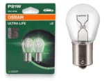 Галогенні лампи Osram Ultra Life P21W BA15s 12V 21W 7506ult02b
