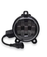 Світлодіодні протитуманні фари Led ПТФ ВАЗ 2170-2173 Лада Пріора, Priora, Газель, Granta 90мм 7 лінз Білі - Зображення 2