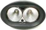 Світлодіодна балка (фара) 2 LED 20W FLOOD 9,5*6,5 см ближнє світло