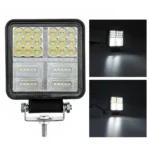 Світлодіодна балка (додаткова фара) квадратна SQ-114W 10.7*10.7 см