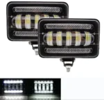 Світлодіодна фара З СТГ H4 роз'єм ПТФ LED ближній дальній і габарит - Зображення 3