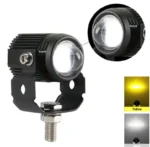 Комплект двоколірних протитуманних балок, додаткових фар Led Lens Mini Білий Жовтий - Зображення 4