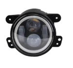 Світлодіодна протитуманні фари Led кругла 4 дюйма (10 см) з ангельськими очками і поворотом - Зображення 3