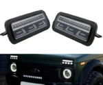 Світлодіодні підфарники LED НА LADA NIVA 4X4 URBAN 3 режиму (габарит, ДГЗ і біжить поворот) - Зображення 9