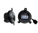 Світлодіодна металева противотуманная балка, додаткова фара Led кругла ВАЗ, Priora, Газель. МЕТАЛ