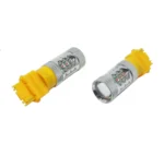 Жовті повороти в червоному ліхтарі 3156 BA15s P21W 80W CREE Жовта canbus для сертифікації - Зображення 3