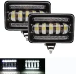 Світлодіодна протитуманні фари З СТГ ПТФ LED 70W 5LED CREE 155*100*55мм Біле світло - Зображення 2