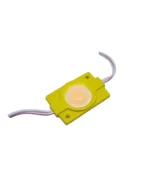 Світлодіодний модуль Cob 12V 45х30мм Жовтий із розсіювачем