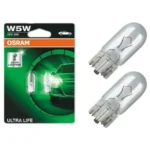 Галогенная автолампа Osram W5W ULTRALIFE 2825ULT-02B блістер 12V 5W (дві лампи) - Зображення 4