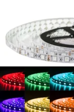 Світлодіодна стрічка 12V 60 SMD 5050 RGB герметична, відрізна 1 метр
