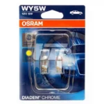 Галогенна автолампа Osram WY5W Diadem Chrome 2827DC-02B блистер 12V 5W
