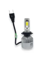 Автомобільні світлодіодні лампи з цоколем H7, модель F2 COB LED 6500K 8000LM 36W - Зображення 4