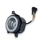 Протитуманні фари 3 лінзи з ангельськими вічками 90мм Габарит Поворот 3,5 дюйма ВАЗ 2110-2173 ПРІОРА Газель - Зображення 4