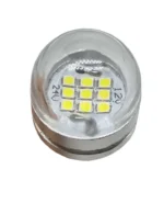 Світлодіодна лампа із цоколем 1156 BA15s P21W 9SMD 3030 12-24V Біла 9W Зроблено в УКРАЇНІ! - Зображення 3