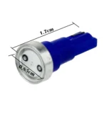 Світлодіодна лампа Т5 (W1,2W W2x2,6d) 1W 12V Синій - Зображення 4